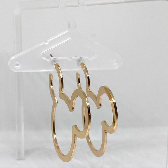 Mouse hallow hoop earrings 🖤 - Picture 4 of 11